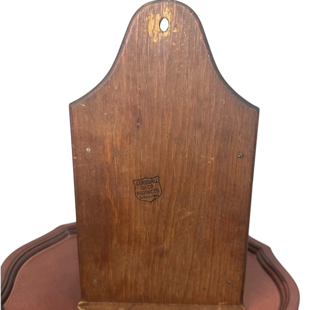 Wood Lollipop Box Maine Americana Candy Bin Cornwall Wood Products Vintage 50s